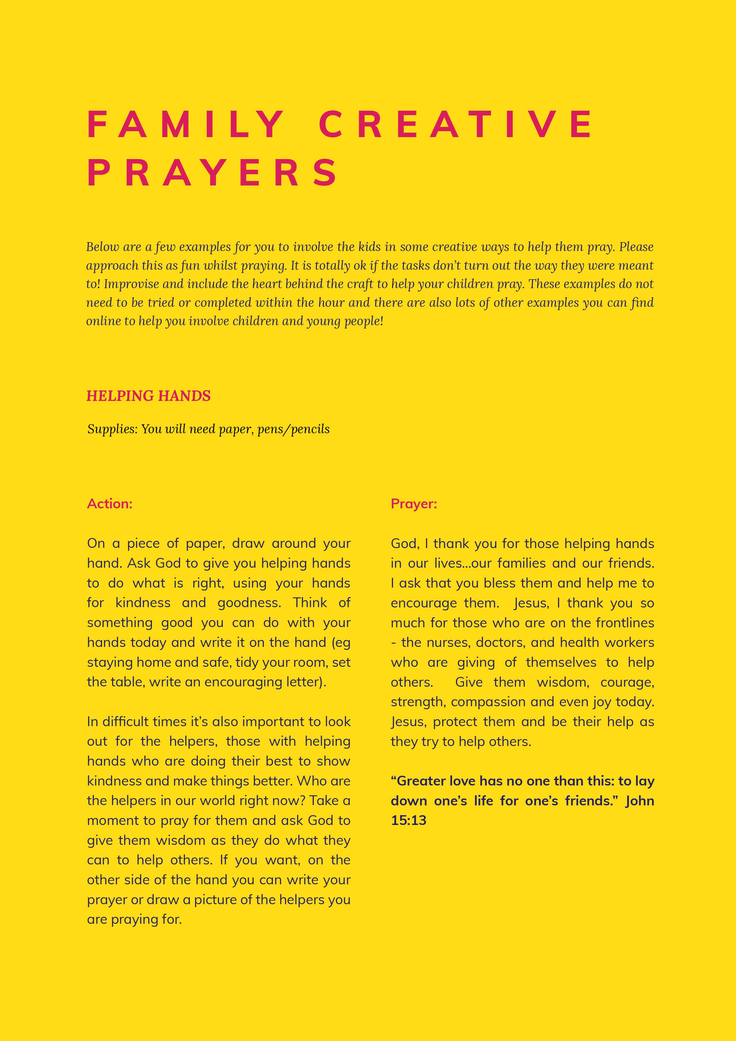 A Call to Pray